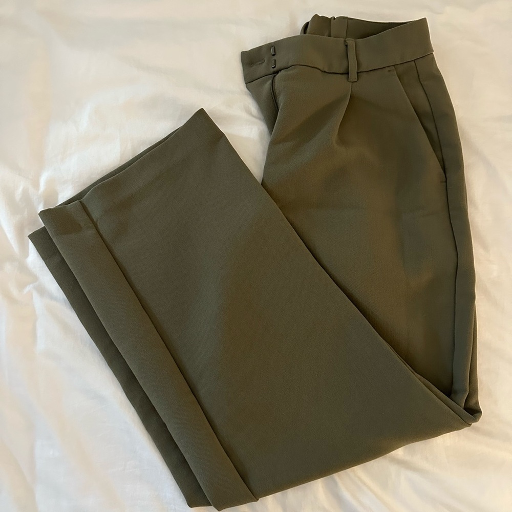 Women’s Olive Green Trousers